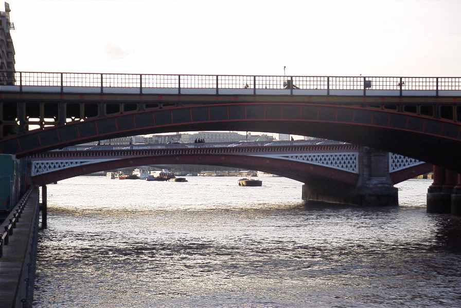 two Southwark area bridges