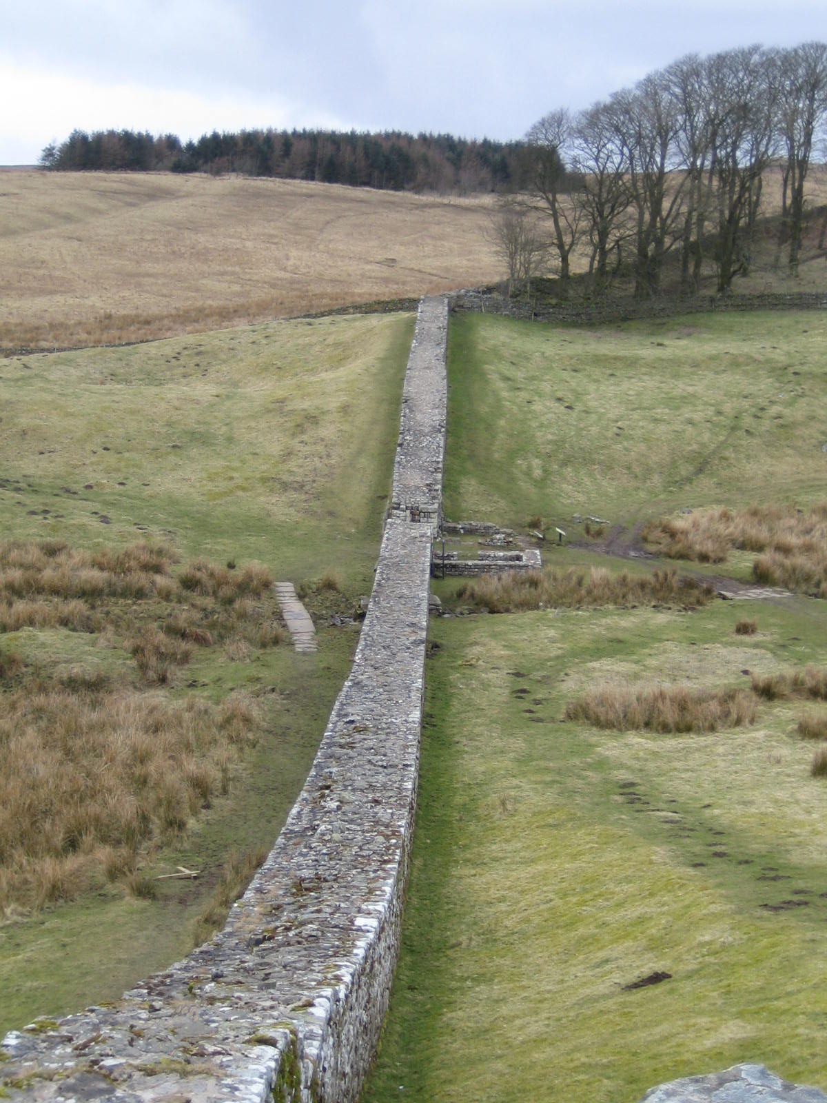 The narrow wall