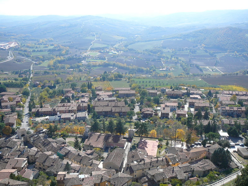 San Fortunato town view