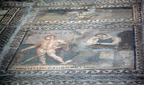 Mosaic in Samsun Archeology Museum