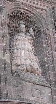 Virgin of Loreto statue on Canal Street
