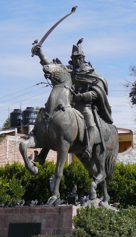 Ignacio Allende Equestrian Statue