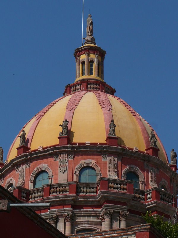 Dome of the temple of the Immaculate Conception