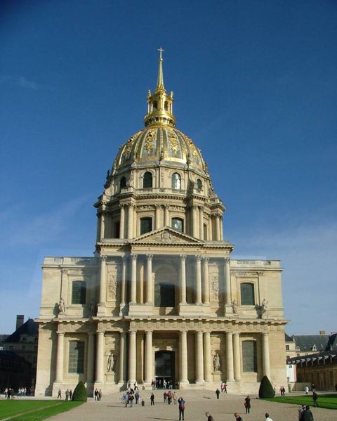 Eglise Saint-Louis des Invalides, Paris: photo courtesy Wikipedia